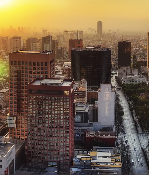 Mexico City Sunset