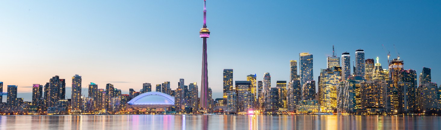 Toronto city skyline